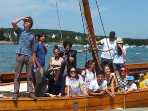Sortie avec les jeunes des chantiers internationaux