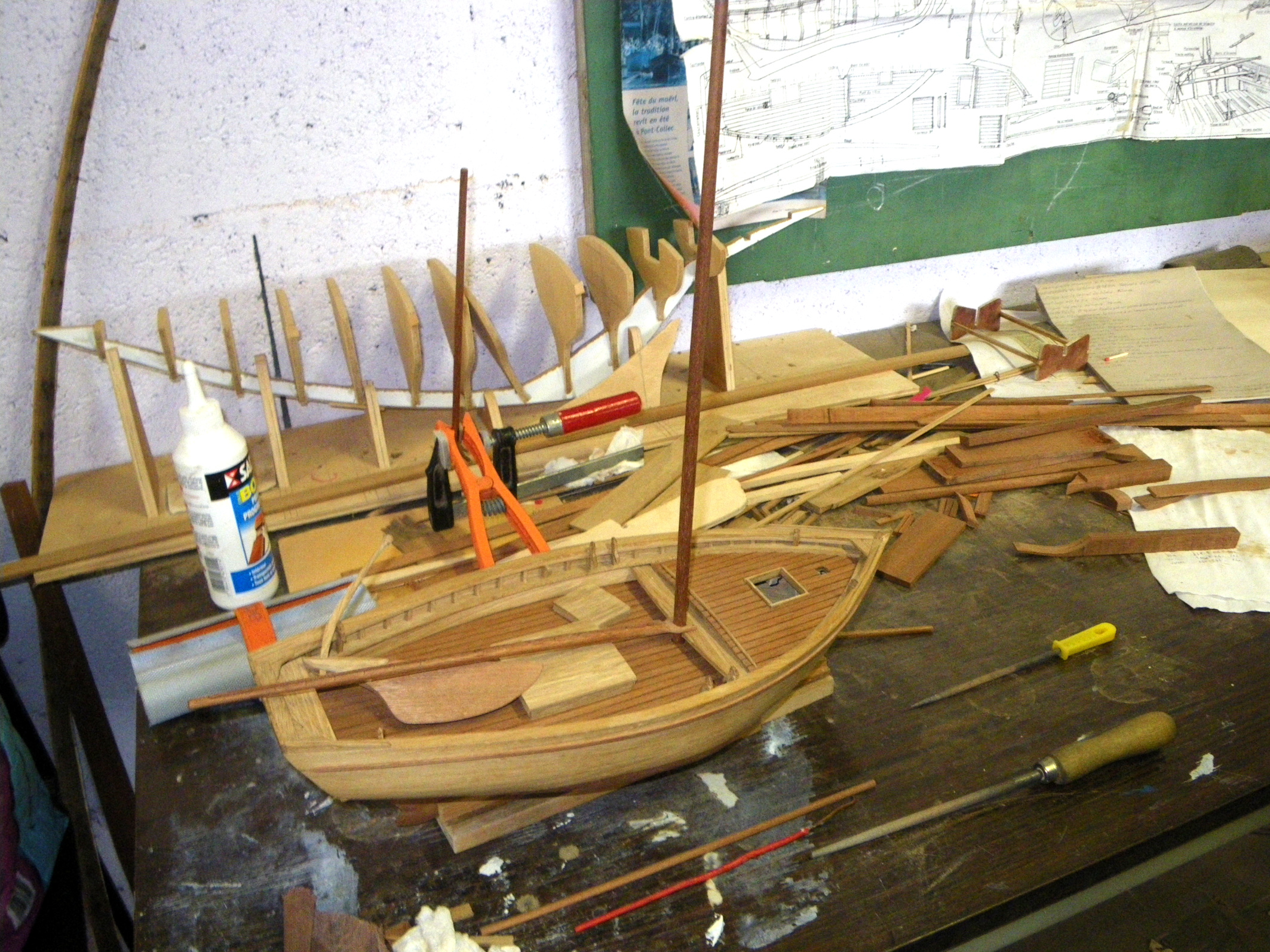 Maquettes et Vannerie