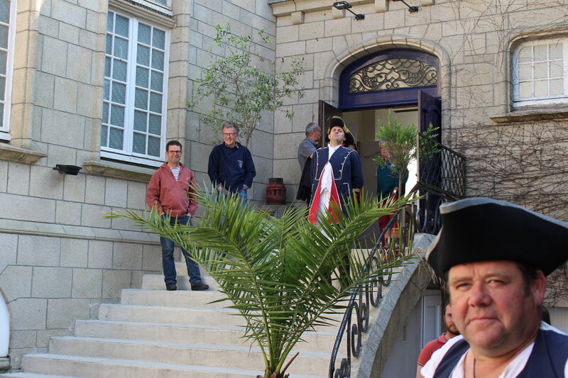 Première et montée des marches à Douarnenez