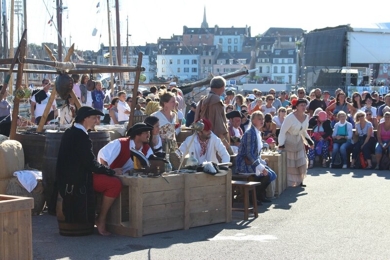 Douarnenez, sur les quais XVIIIè