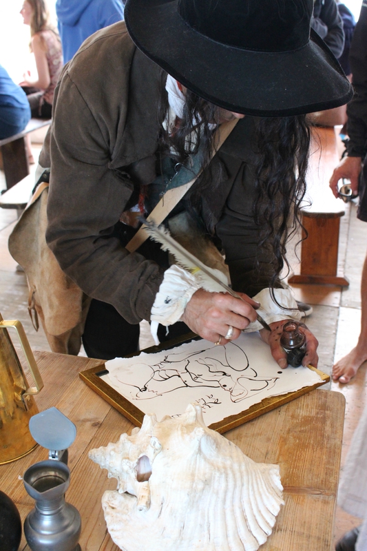 Camille Caffin, scribe (et autres talents) de l’Equipage