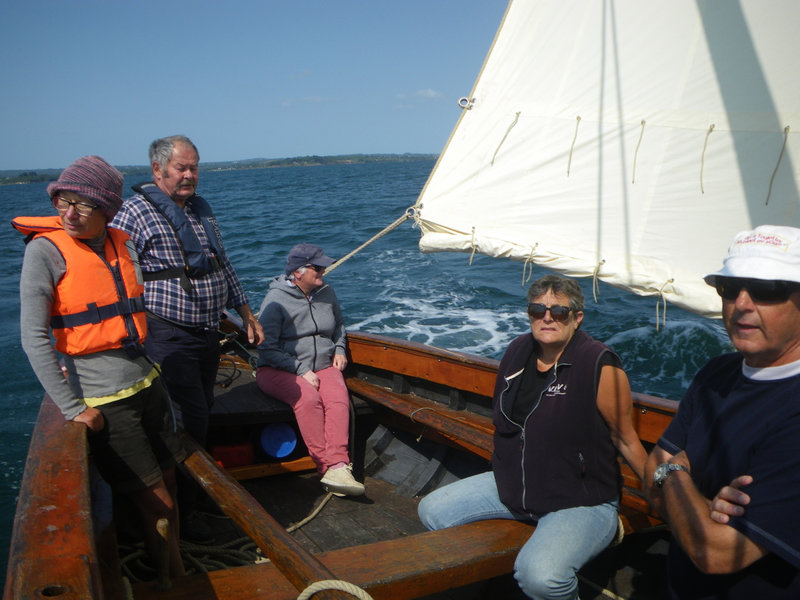 3 juillet 2023, la Marie-Claudine fait route vers Brest…