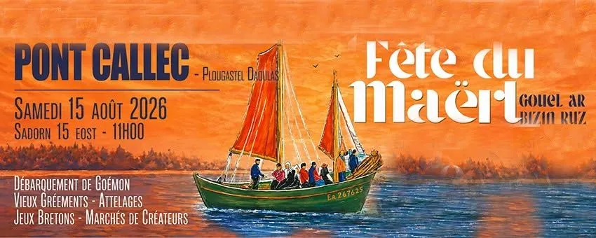 Film sur la fête du maërl 2026 projeté à l’occasion de la soirée des bénévoles le 24 octobre à l’Avelvor de Plougastel